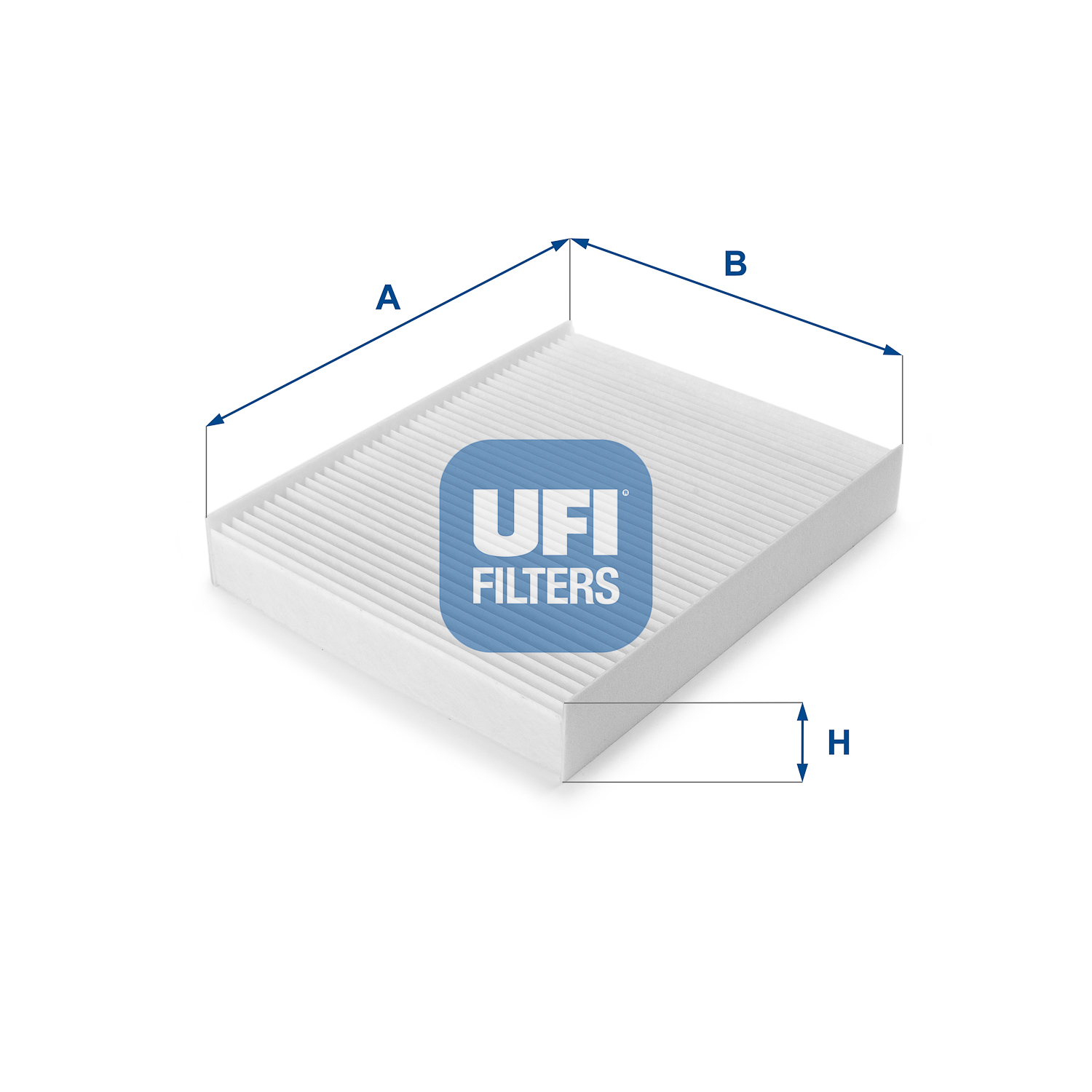 Filter, interior air - 53.076.00 UFI