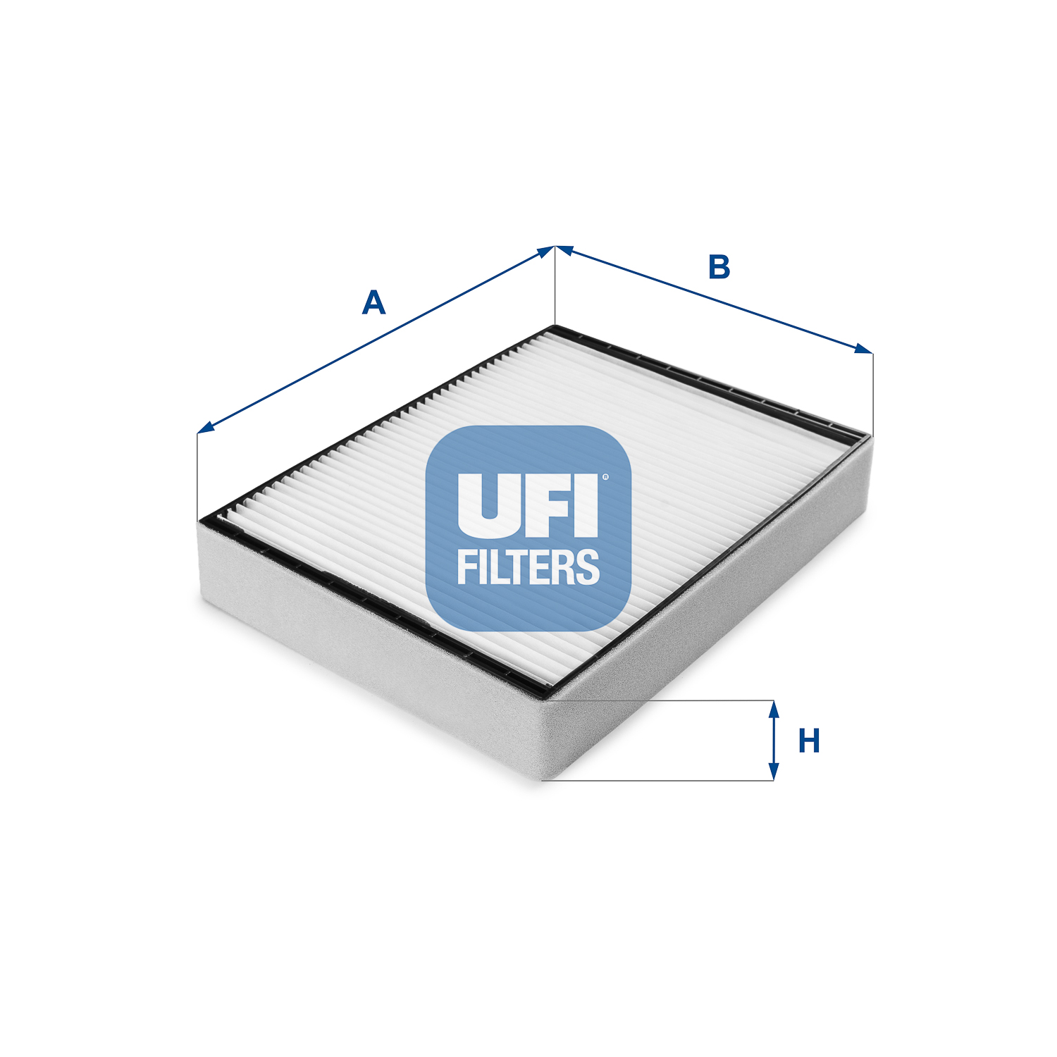 Фильтр, воздух во внутренном пространстве - 53.077.00 UFI