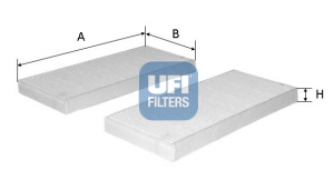 Filter, interior air - 53.212.00 UFI