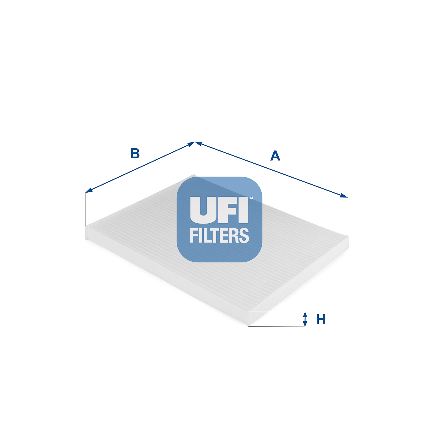 Filter, interior air - 53.124.00 UFI