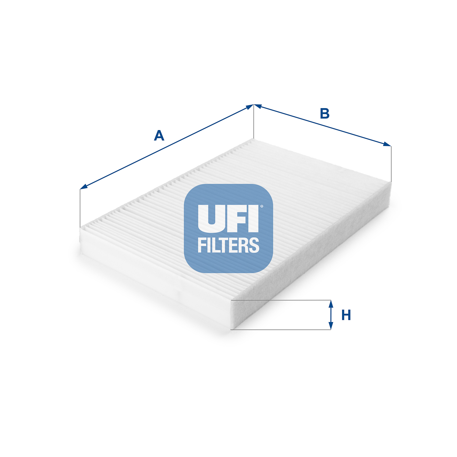 Фильтр, воздух во внутренном пространстве - 53.161.00 UFI
