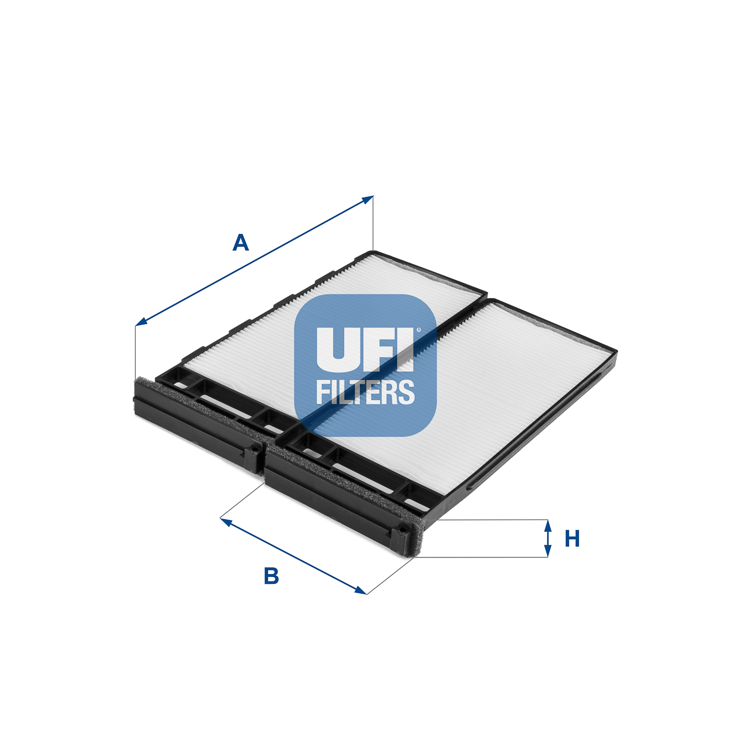 Filter, Innenraumluft - 53.258.00 UFI