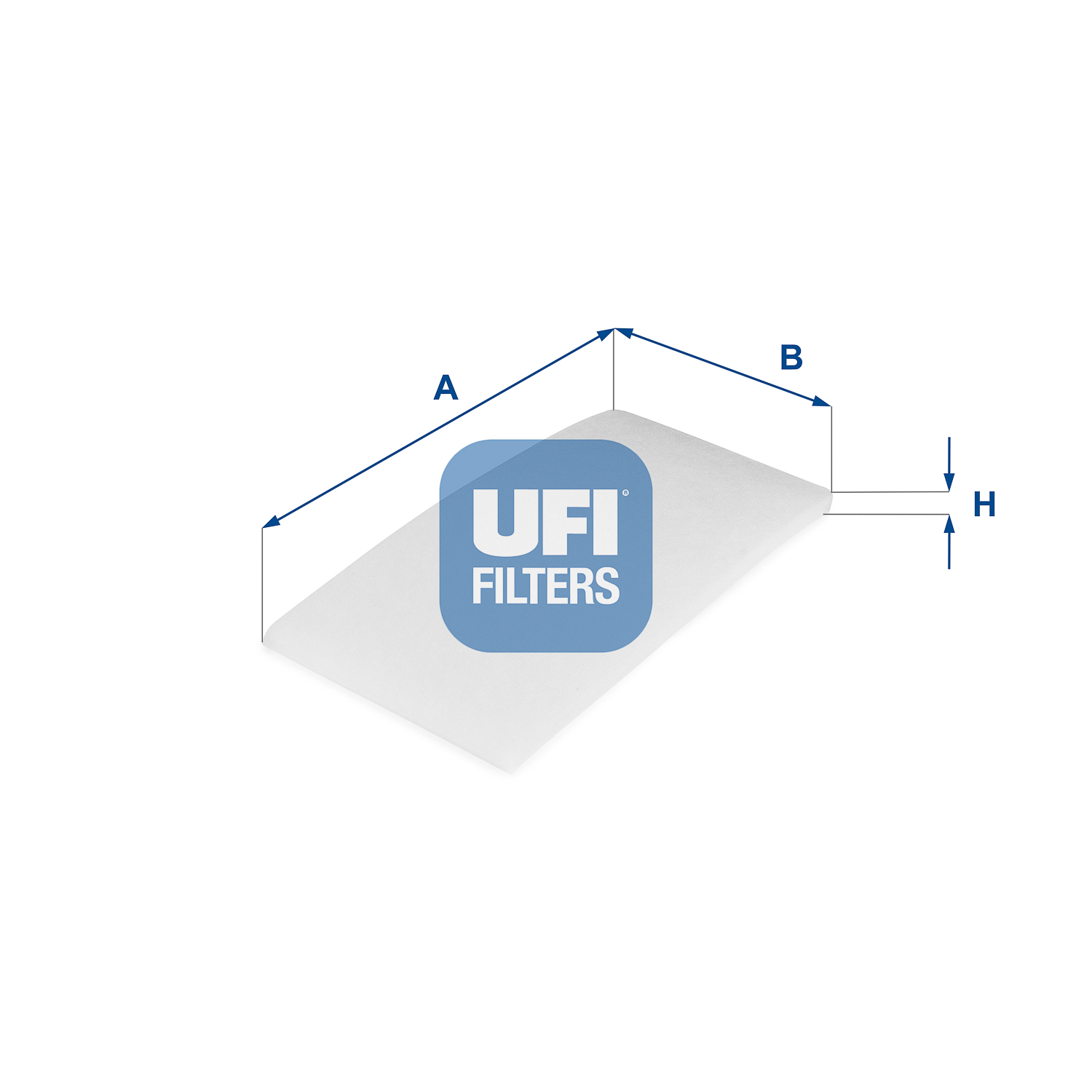 Filter, interior air - 53.322.00 UFI