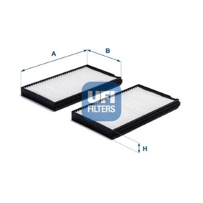 Filtro, Aria abitacolo - 53.394.00 UFI