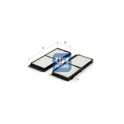 Filter, interior air - 53.397.00 UFI