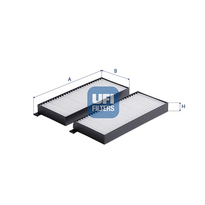 Filtro, Aria abitacolo - 53.398.00 UFI