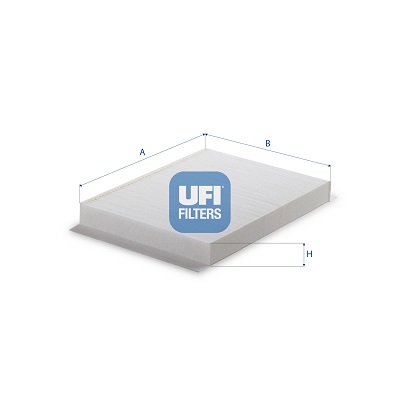 Filtro, Aria abitacolo - 53.555.00 UFI