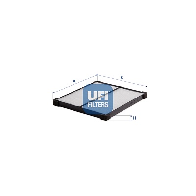 Filtro, Aria abitacolo - 53.570.00 UFI