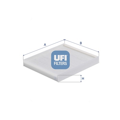 Filtro, Aria abitacolo - 53.588.00 UFI
