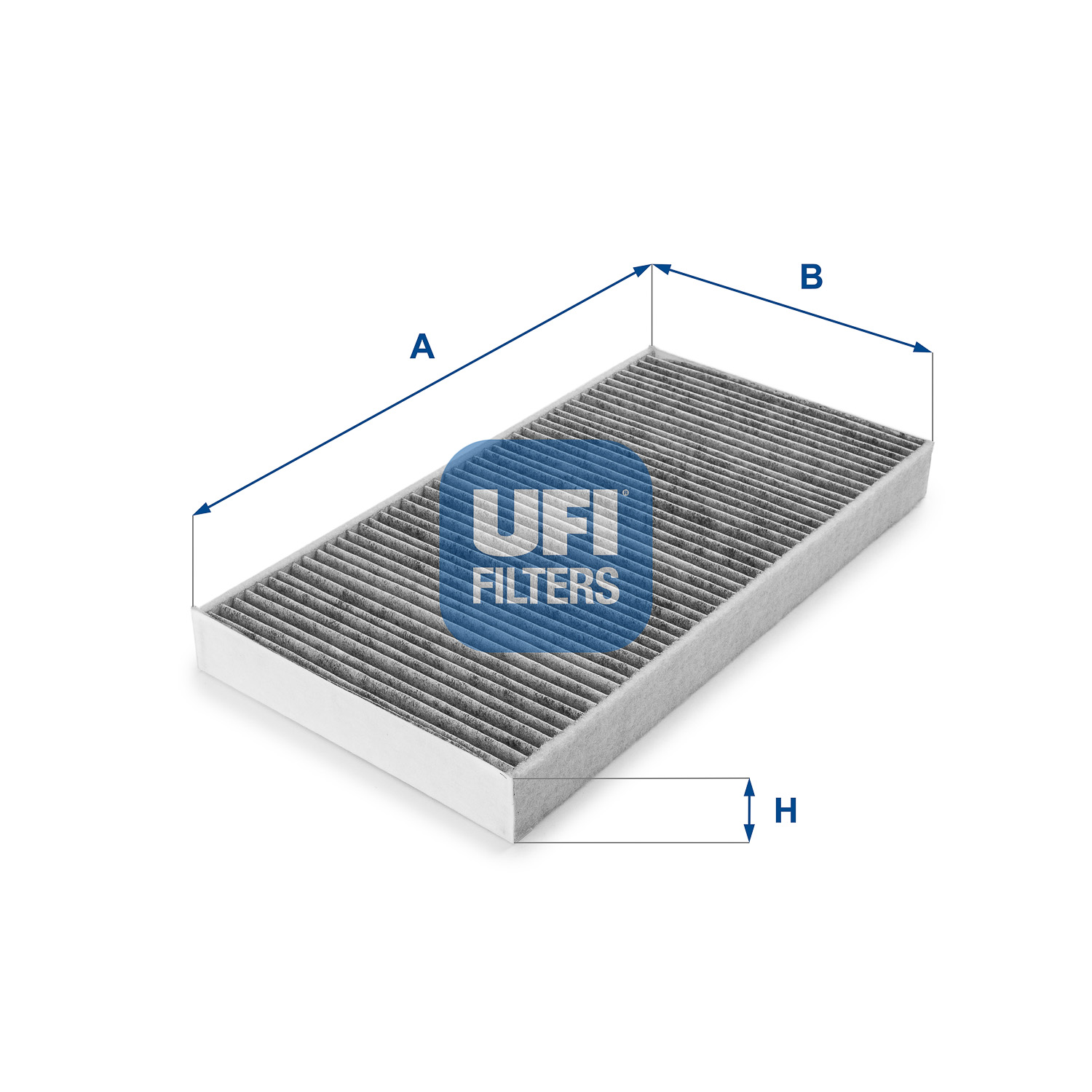 Filter, interior air - 54.100.00 UFI