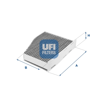 Filter, interior air - 54.124.00 UFI