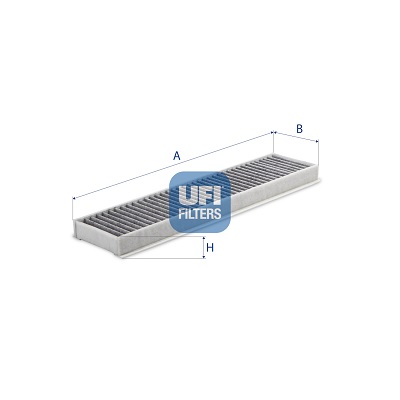Filtro, Aria abitacolo - 54.137.00 UFI
