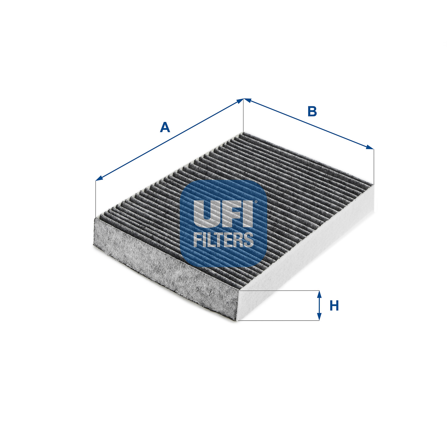 Filtro, Aria abitacolo - 54.249.00 UFI