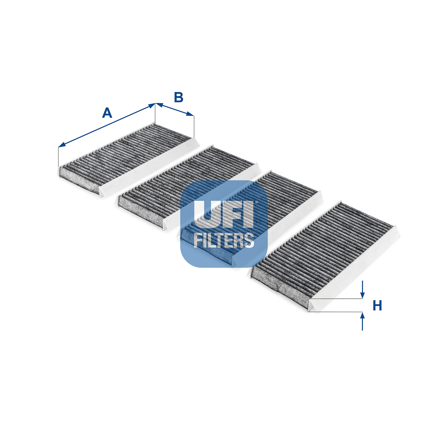 Filter, interior air - 54.255.00 UFI