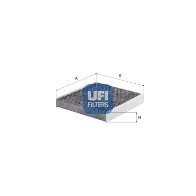 Filtro, Aria abitacolo - 54.388.00 UFI