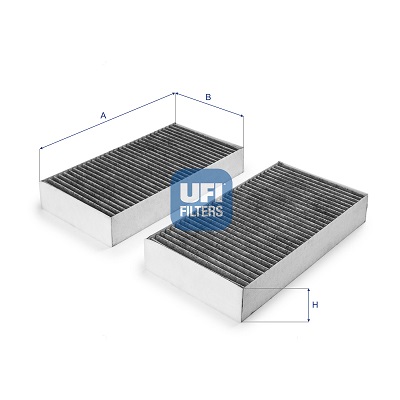 Filter, interior air - 54.394.00 UFI