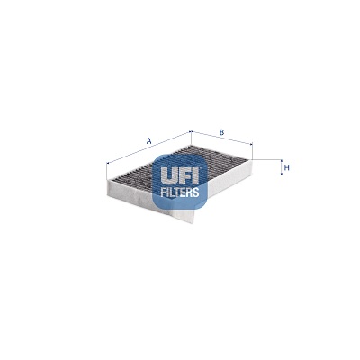 Filter, interior air - 54.396.00 UFI