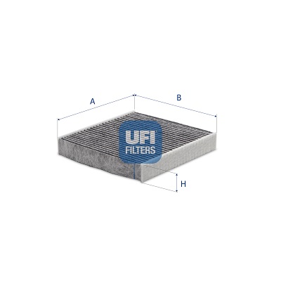 Filter, interior air - 54.429.00 UFI