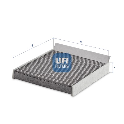 Filter, interior air - 54.475.00 UFI