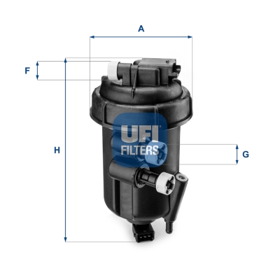 Fuel filter - 55.108.00 UFI