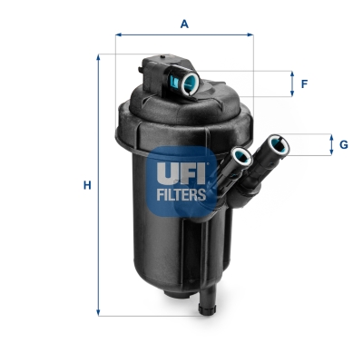 Fuel filter - 55.116.00 UFI
