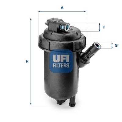Fuel filter - 55.120.00 UFI