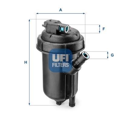 Fuel filter - 55.125.00 UFI
