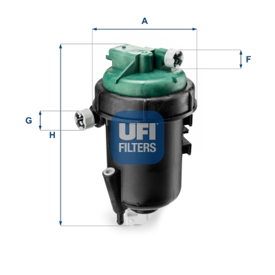 Fuel filter - 55.145.00 UFI