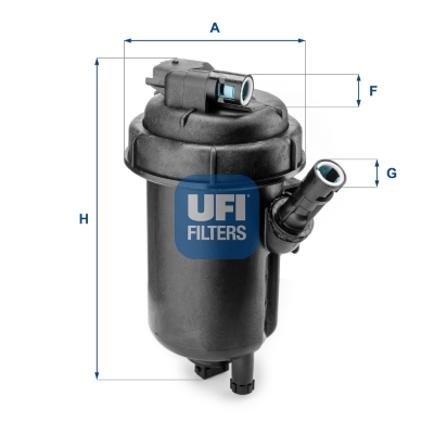 Fuel filter - 55.152.00 UFI