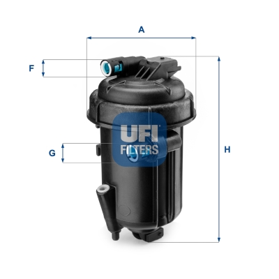 Fuel filter - 55.163.00 UFI