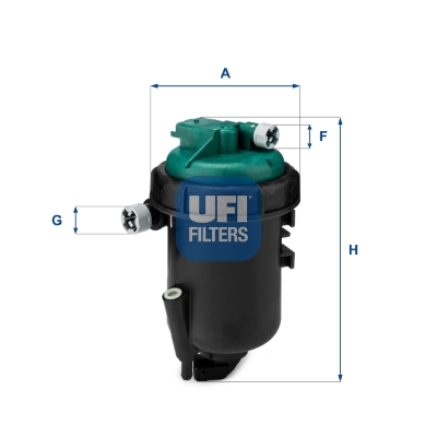 Fuel filter - 55.181.00 UFI