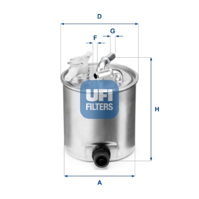 Fuel filter - 55.392.00 UFI