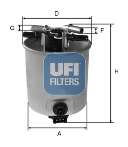 Fuel filter - 55.393.00 UFI