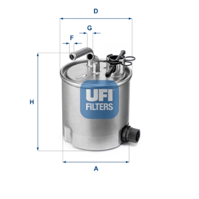 Fuel filter - 55.394.00 UFI