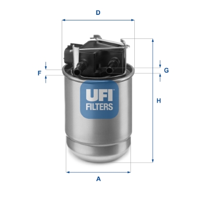 Fuel filter - 55.517.00 UFI