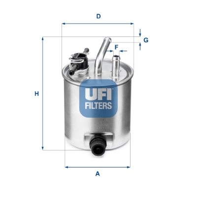 Fuel filter - 55.582.00 UFI
