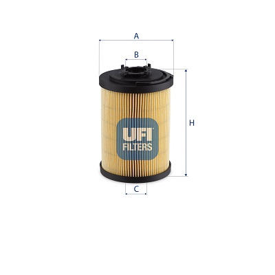 Filter, operating hydraulics - 83.075.00 UFI