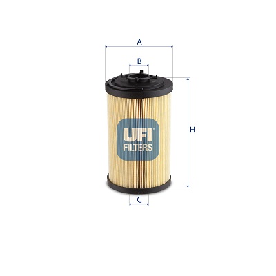 Filter, operating hydraulics - 83.076.00 UFI