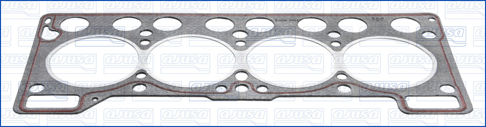 Gasket, cylinder head - 10077000 AJUSA