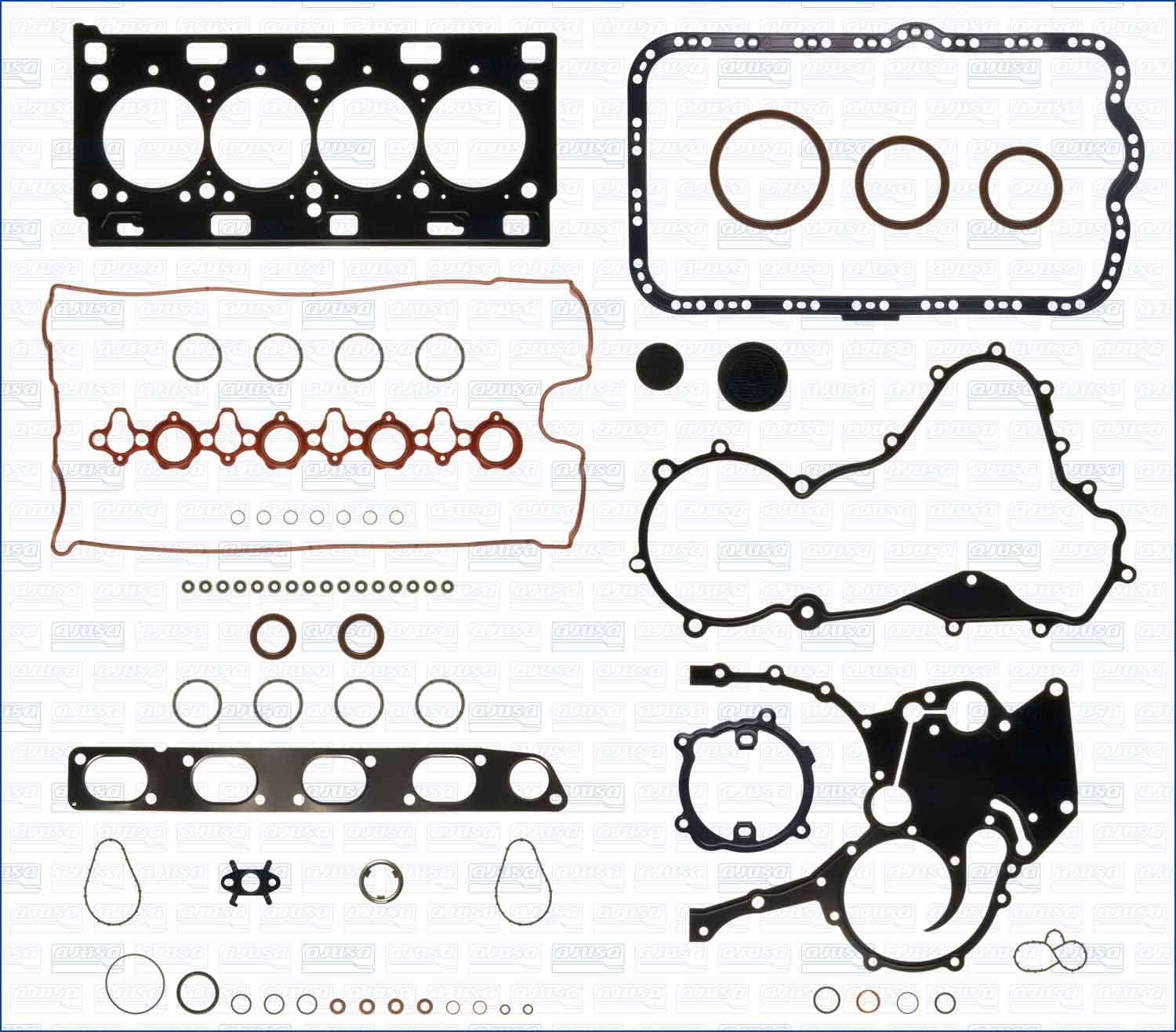 Full Gasket Set, engine - 50243000 AJUSA