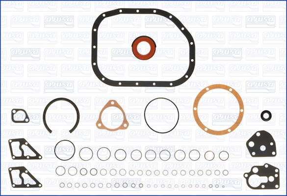 Gasket Set, crank case - 54001900 AJUSA