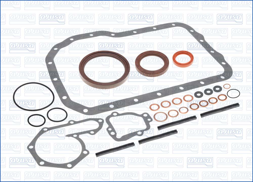 Gasket Set, crank case - 54004300 AJUSA