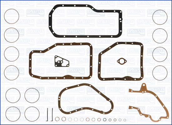 Gasket Set, crank case - 54021400 AJUSA