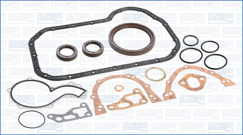Gasket Set, crank case - 54053900 AJUSA