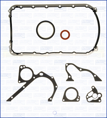Gasket Set, crank case - 54081200 AJUSA