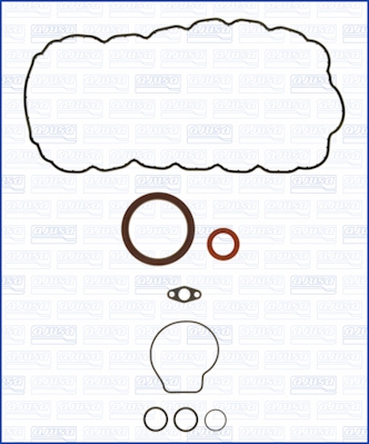 Gasket Set, crank case - 54111000 AJUSA
