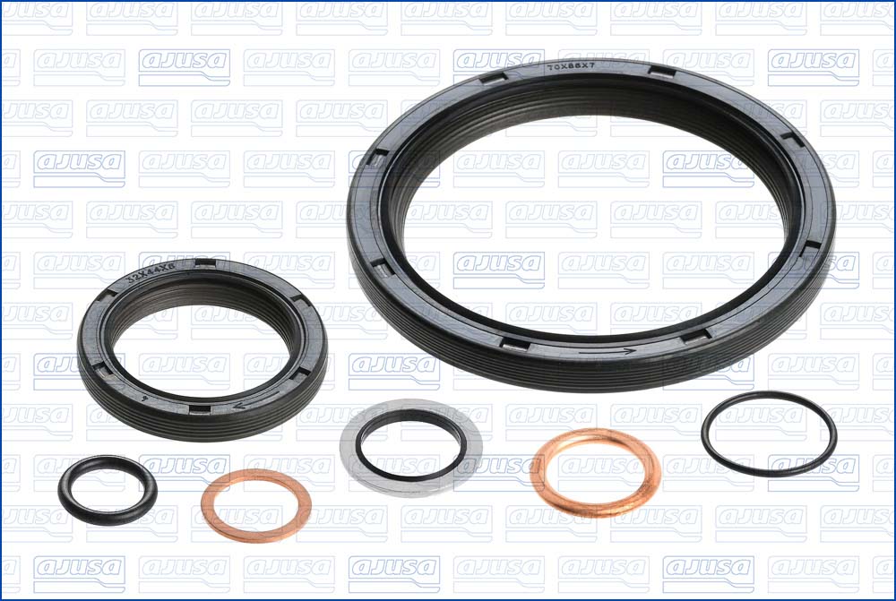 Gasket Set, crank case - 54123200 AJUSA