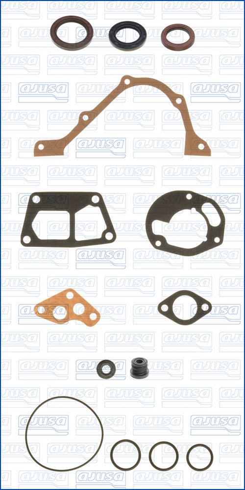 Gasket Set, crank case - 54126100 AJUSA