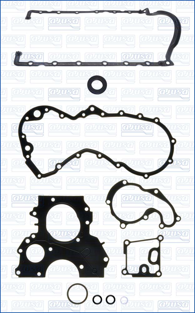 Gasket Set, crank case - 54158400 AJUSA
