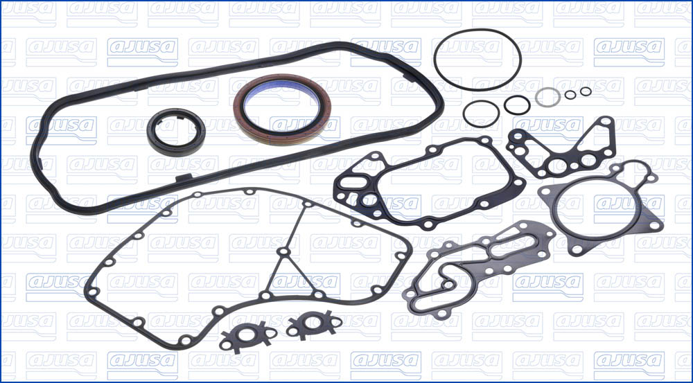 Gasket Set, crank case - 54162300 AJUSA